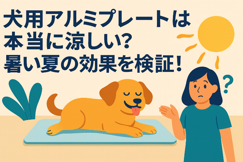 犬用アルミプレートは効果ある？暑さ対策と正しい使い方