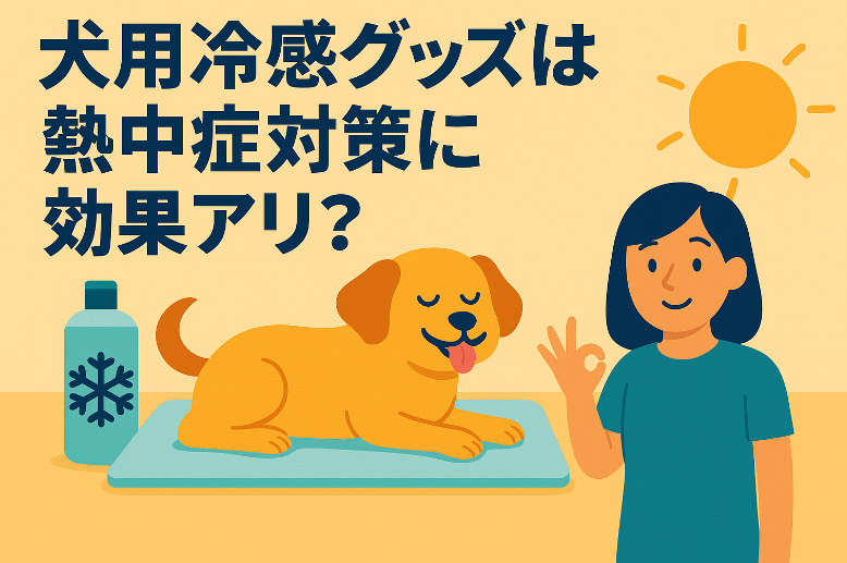 犬用冷感グッズは本当に熱中症対策になる？効果と併用すべき方法