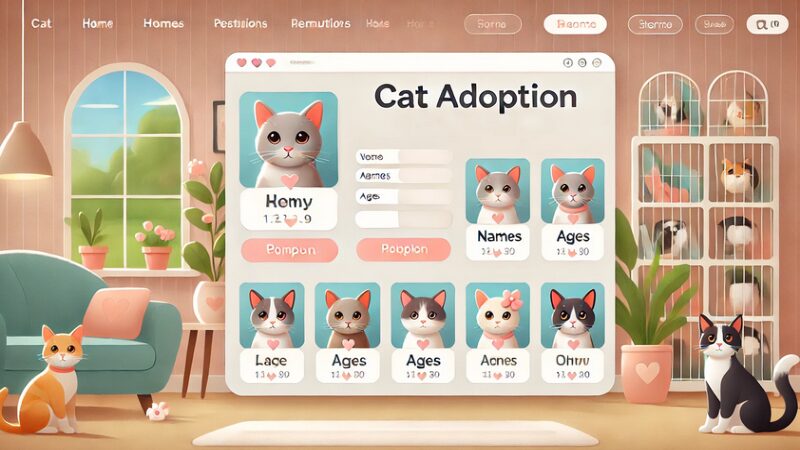 猫の里親募集サイト